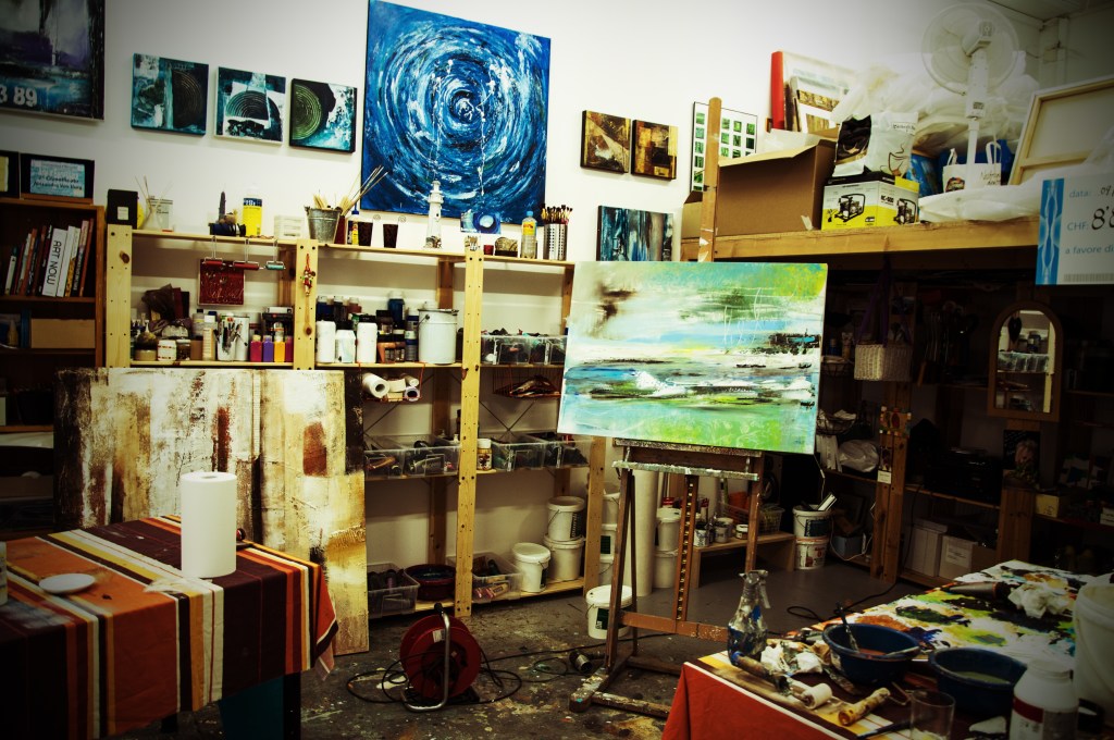 Atelier di pittura di Alex